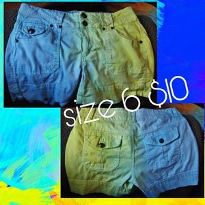 Ombre Dipped Shorts